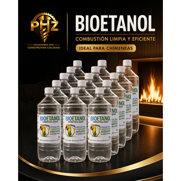 Bioetanol Botella de 1 litro  1