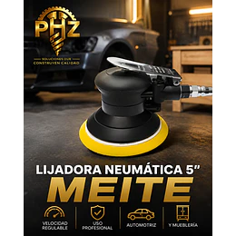 Lijadora Neumática Orbital Meite 5″ | Velocidad RegulableRegulable