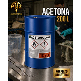 Acetona Industrial 19 y 200 Litros | Limpieza de Resinas