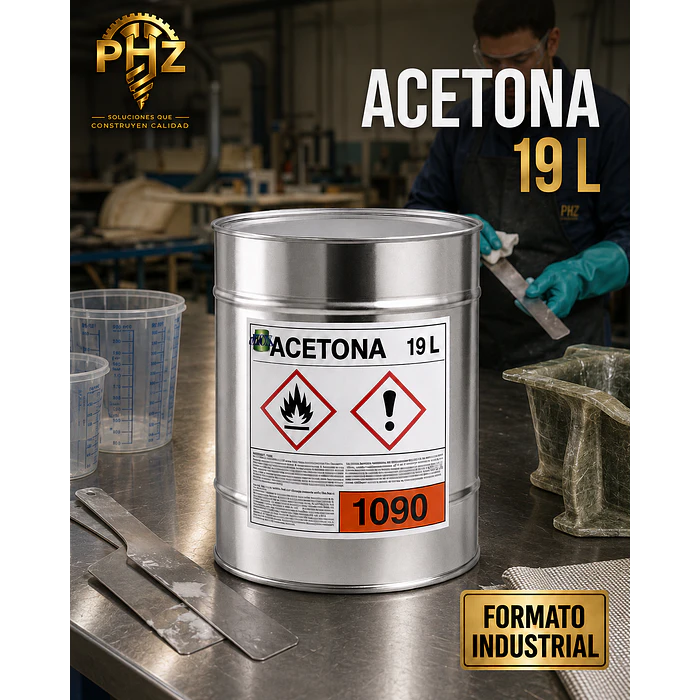 Acetona Industrial 19 y 200 Litros | Limpieza de Resinas 2