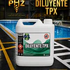 Diluyente TPX Xileno | Pinturas de Piscina, Tráfico y Caucho Clorado 2