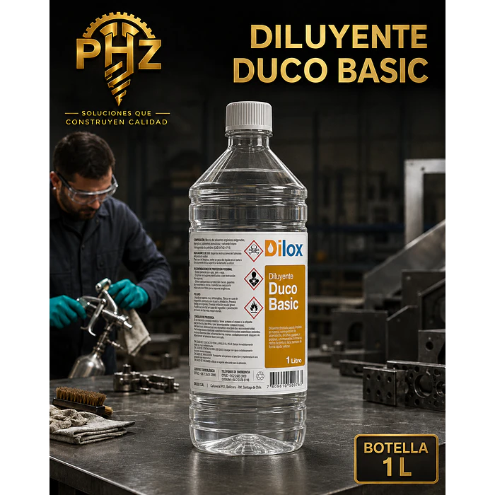 Diluyente Duco Basic Dilox Tambor 200 Litros | PHZ 3
