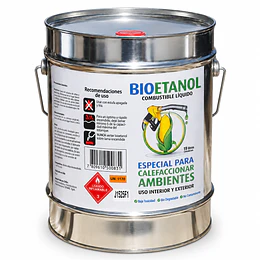 Combustible para estufas y chimeneas de bioetanol – 19 litros