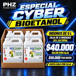 Bioetanol Bidón 5 litros | PHZ