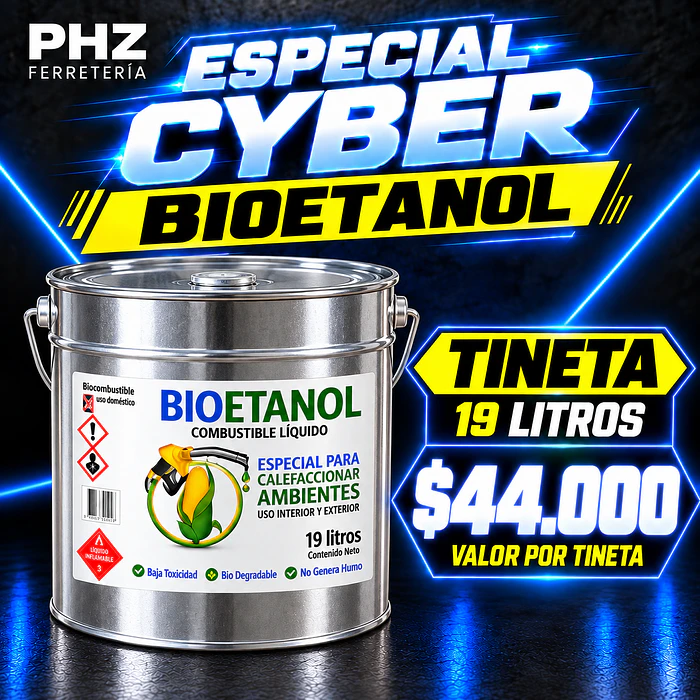 Combustible para estufas y chimeneas de bioetanol – 19 litros 1