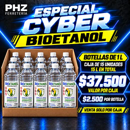 Bioetanol Botella de litro | PHZ