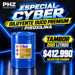 Diluyente Duco Premium Piroxilina Dilox