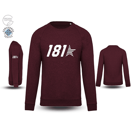 Sweat bio sans capuche