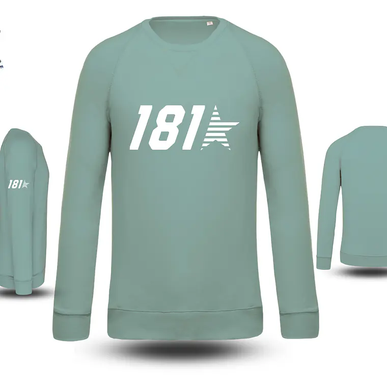 Sudadera clásica orgánica sin capucha 4