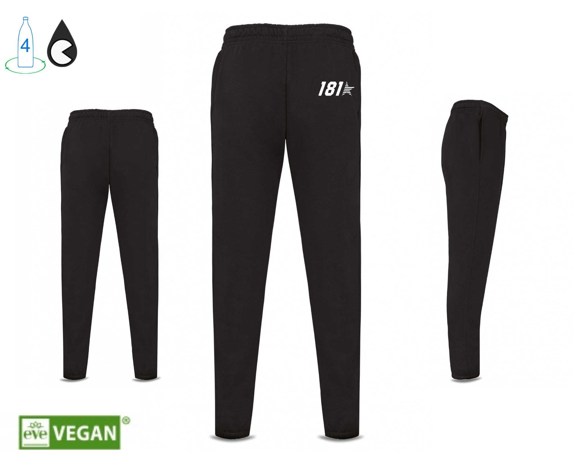 Bas de Jogging et Pantalons de Survêtement Femme en Coton Bio Vegan