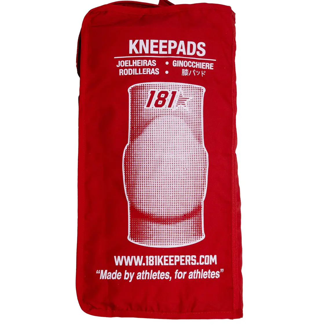 Estuche para 181 almohadillas rojas 2