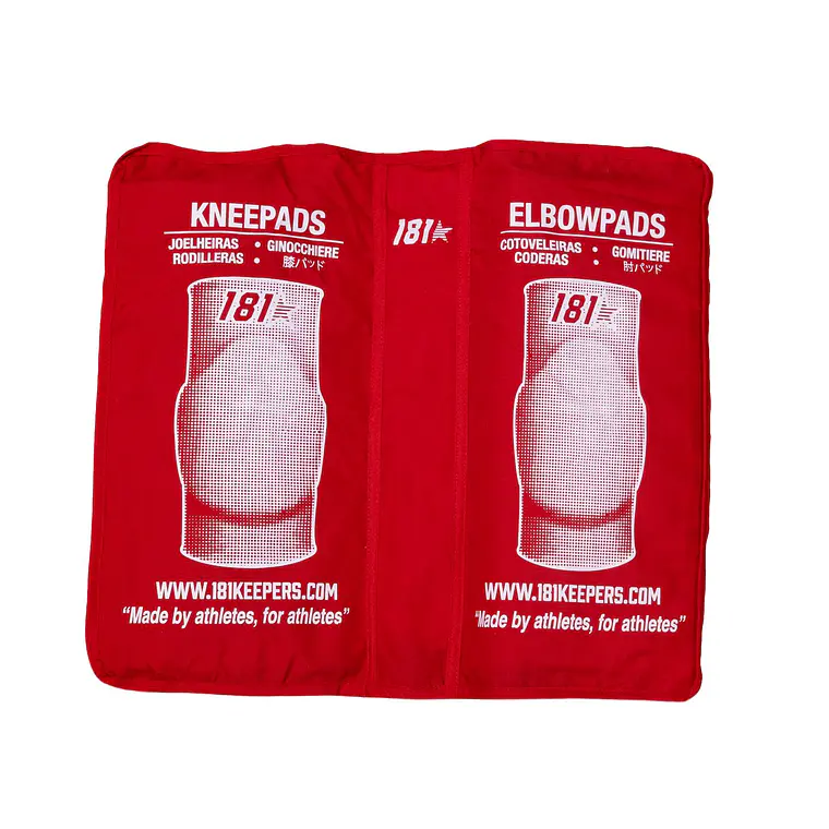 Estuche para 181 almohadillas rojas 4