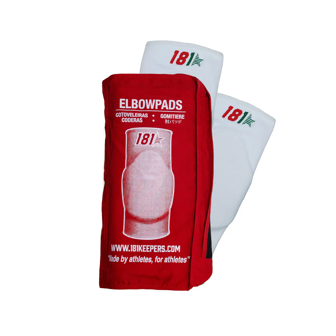 Estuche para 181 almohadillas rojas 5