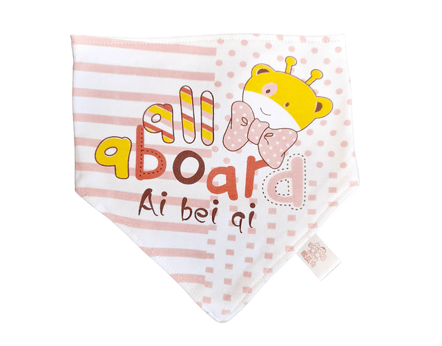 Babero bandana jirafa