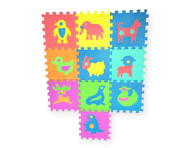 Set eva 10 piezas animales 