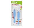 Set cucharas silicona celeste