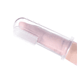 Cepillo dedal silicona rosado