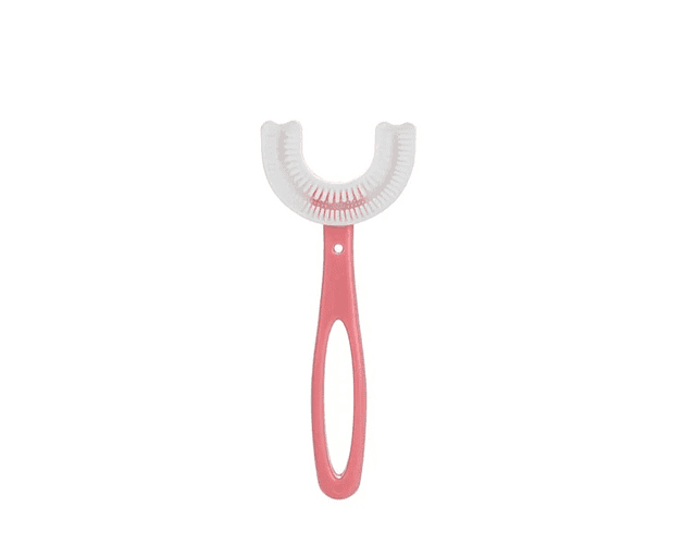 Cepillo dental 360 ° rosado