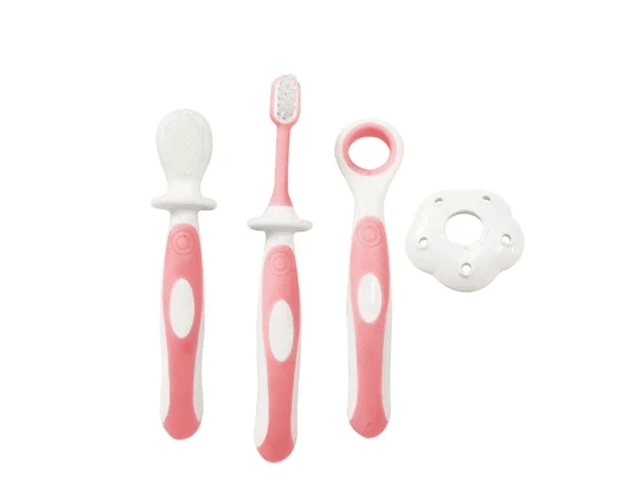 Cepillo dental etapas rosado