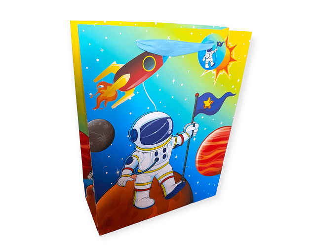 Bolso regalo astronauta color