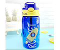 Botella agua cohete 