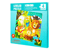 Libro puzzle jungla 36 pcs