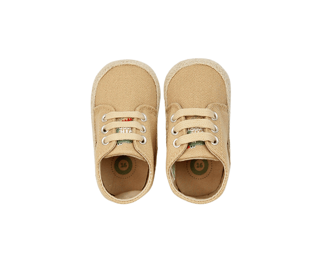 Zapatilla beige niño Ficcus N° 15