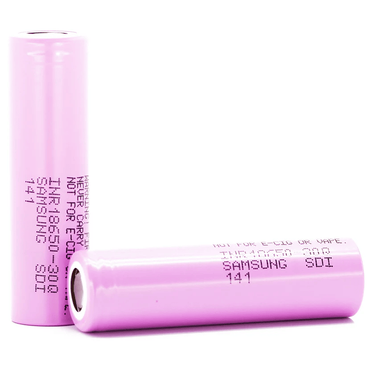 Celda de litio 18650 Samsung 30Q 3000 mAh 15A 1