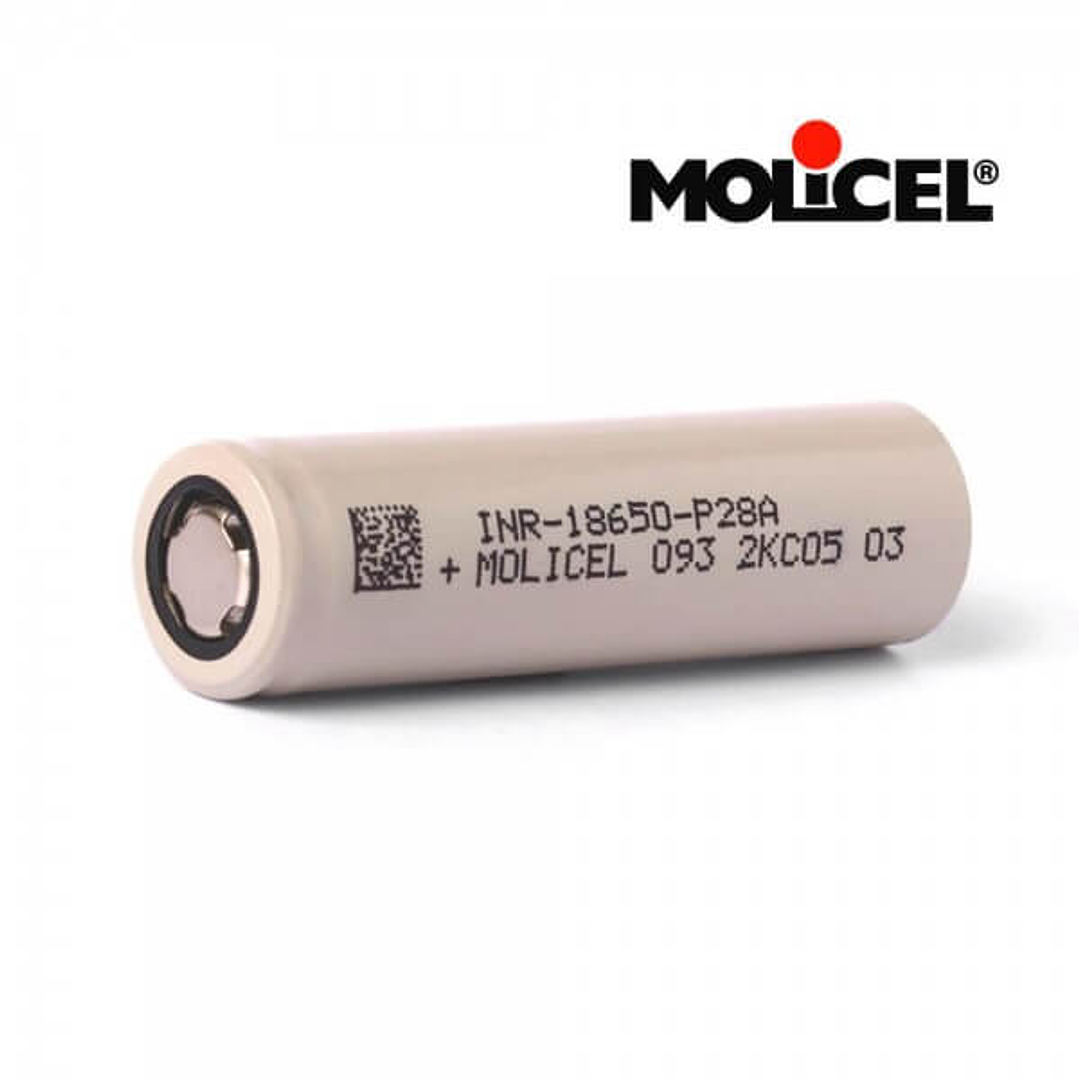 Batería 18650 Molicel P28A 2800mAh 35A 1