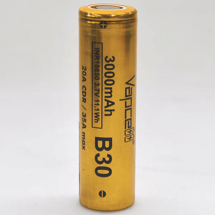 Pack 2 Batería 18650 Vapcell B30 3000mAh 20A con estuche 2