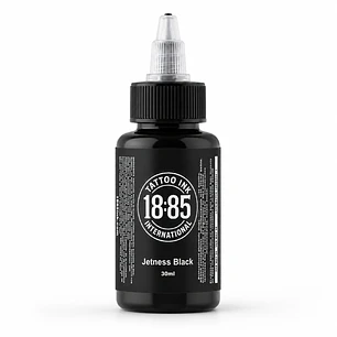 Tinta para tatuajes 18:85 Jetness Black unidad 30ml - Colombia-