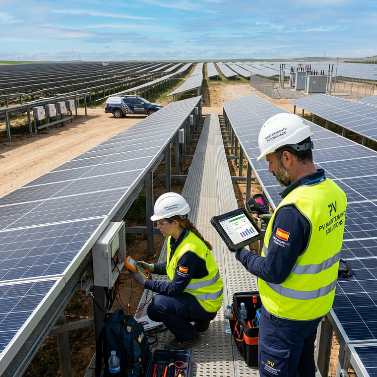 Mantenimiento Preventivos & Correctivos a Plantas Fotovoltaicas. 1