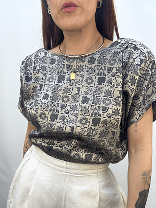 POLERA VINTAGE I S-M foto nueva