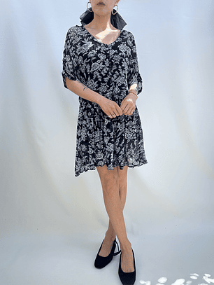 VESTIDO MANGA CORTA I M-L