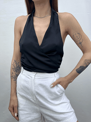 TOP CRUZADO NEGRO I M 