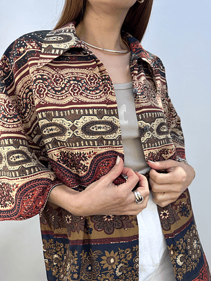 BLUSA BOHEME SEDA | L - 3XL