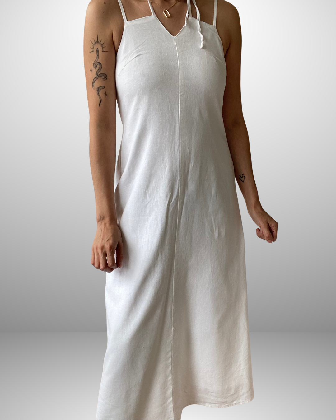 VESTIDO LINO-RAYÓN I XS-S 5