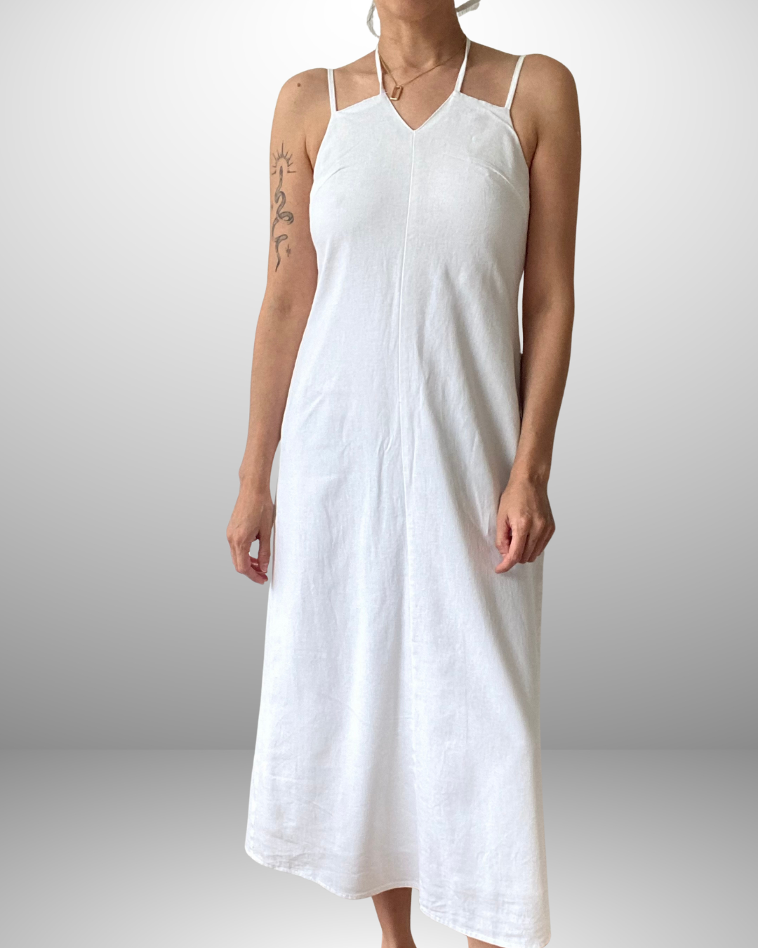 VESTIDO LINO-RAYÓN I XS-S 1