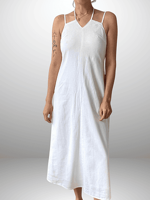 VESTIDO LINO-RAYÓN I XS-S