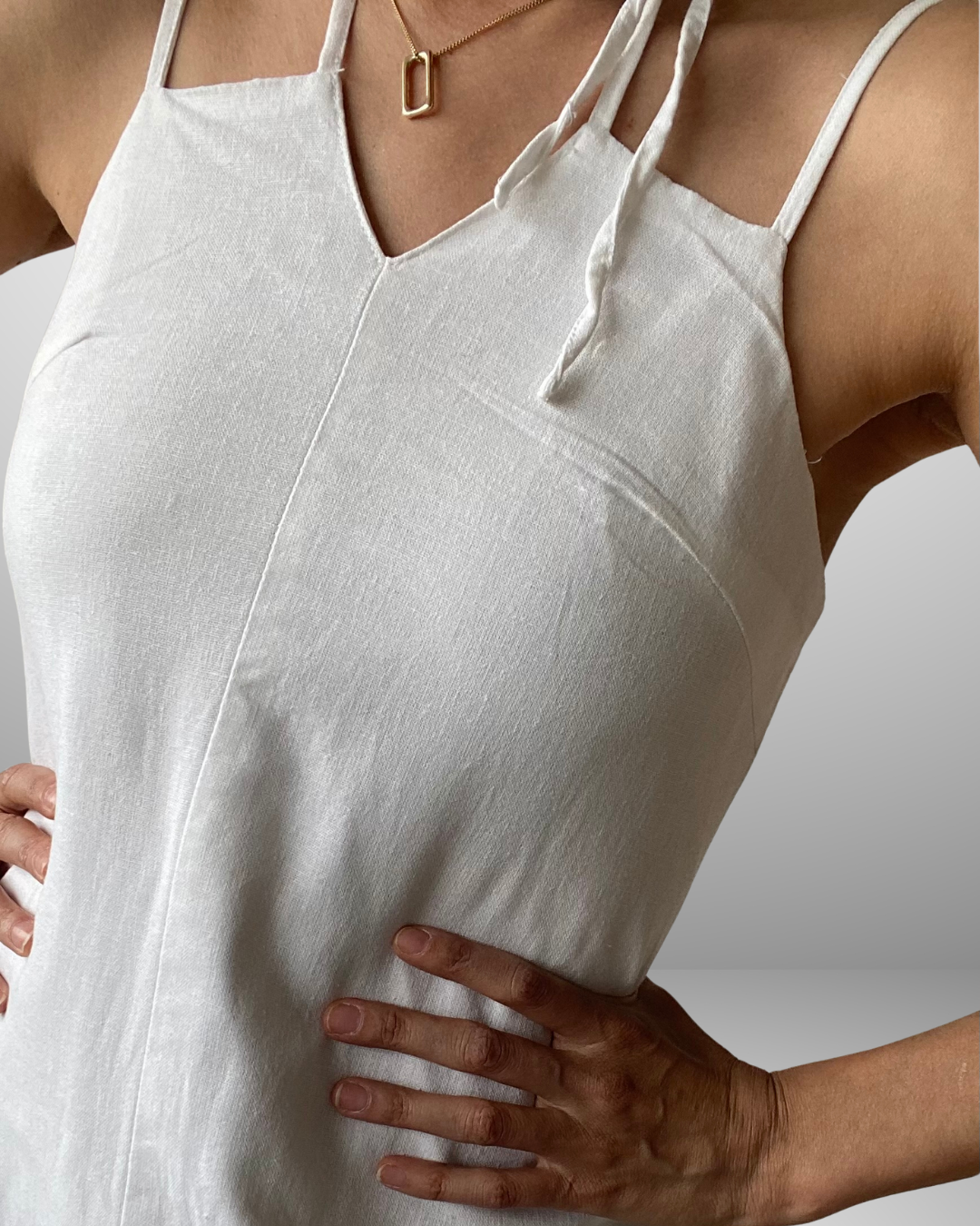 VESTIDO LINO-RAYÓN I XS-S 2