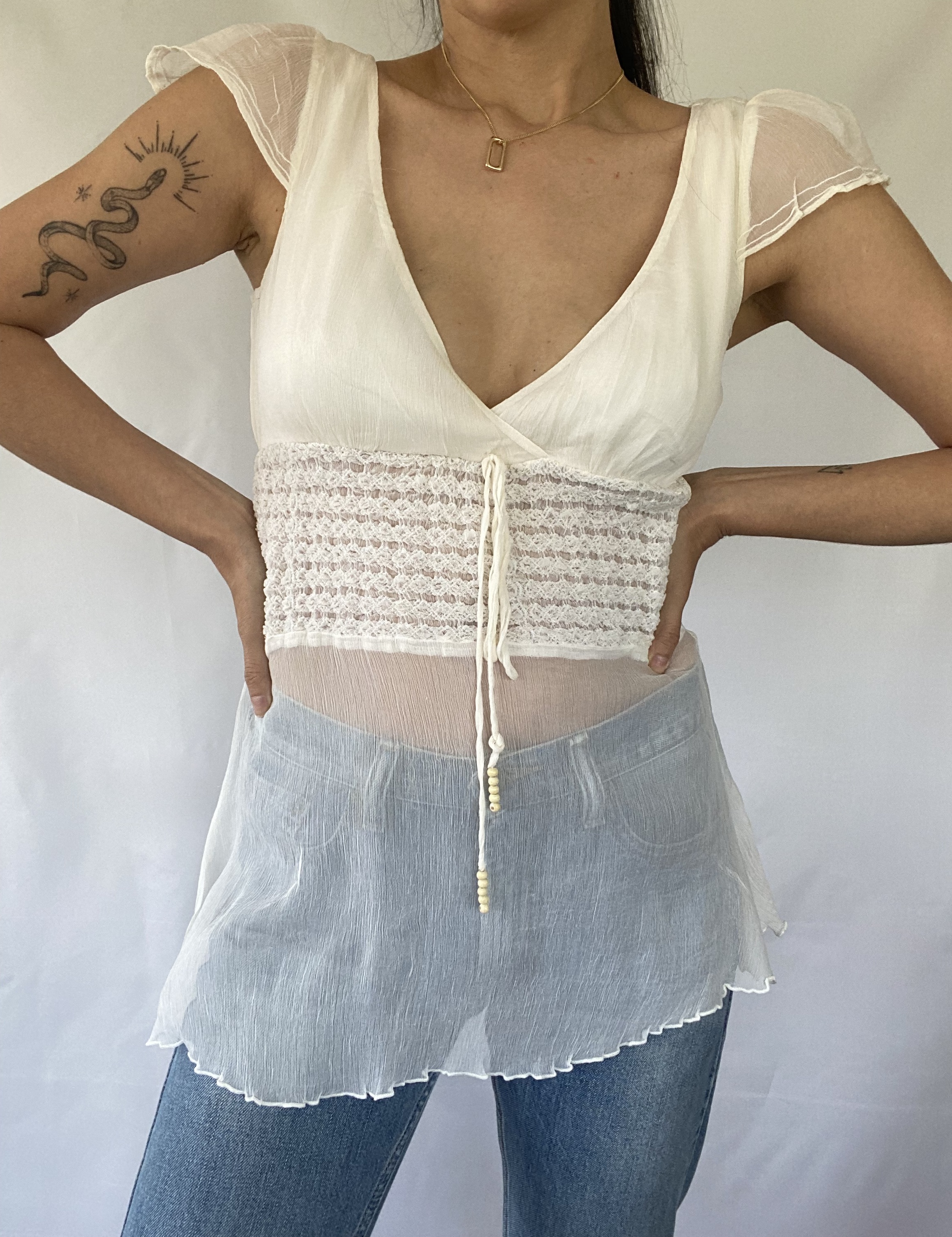 POLERA BEBE SEDA | XS-S  2