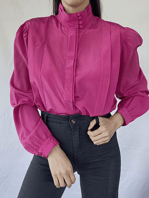 BLUSA VINTAGE FUCSIA | M 