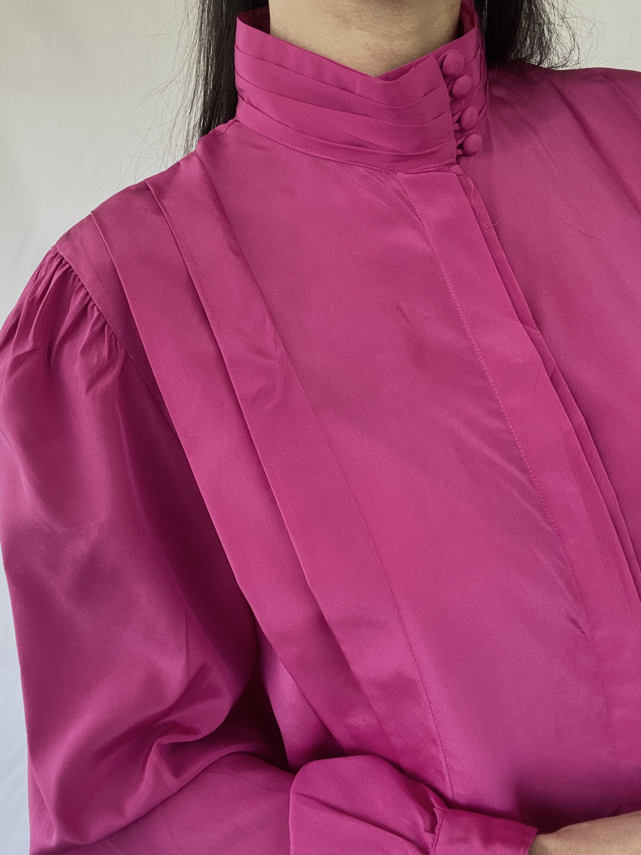 BLUSA VINTAGE FUCSIA | M  7