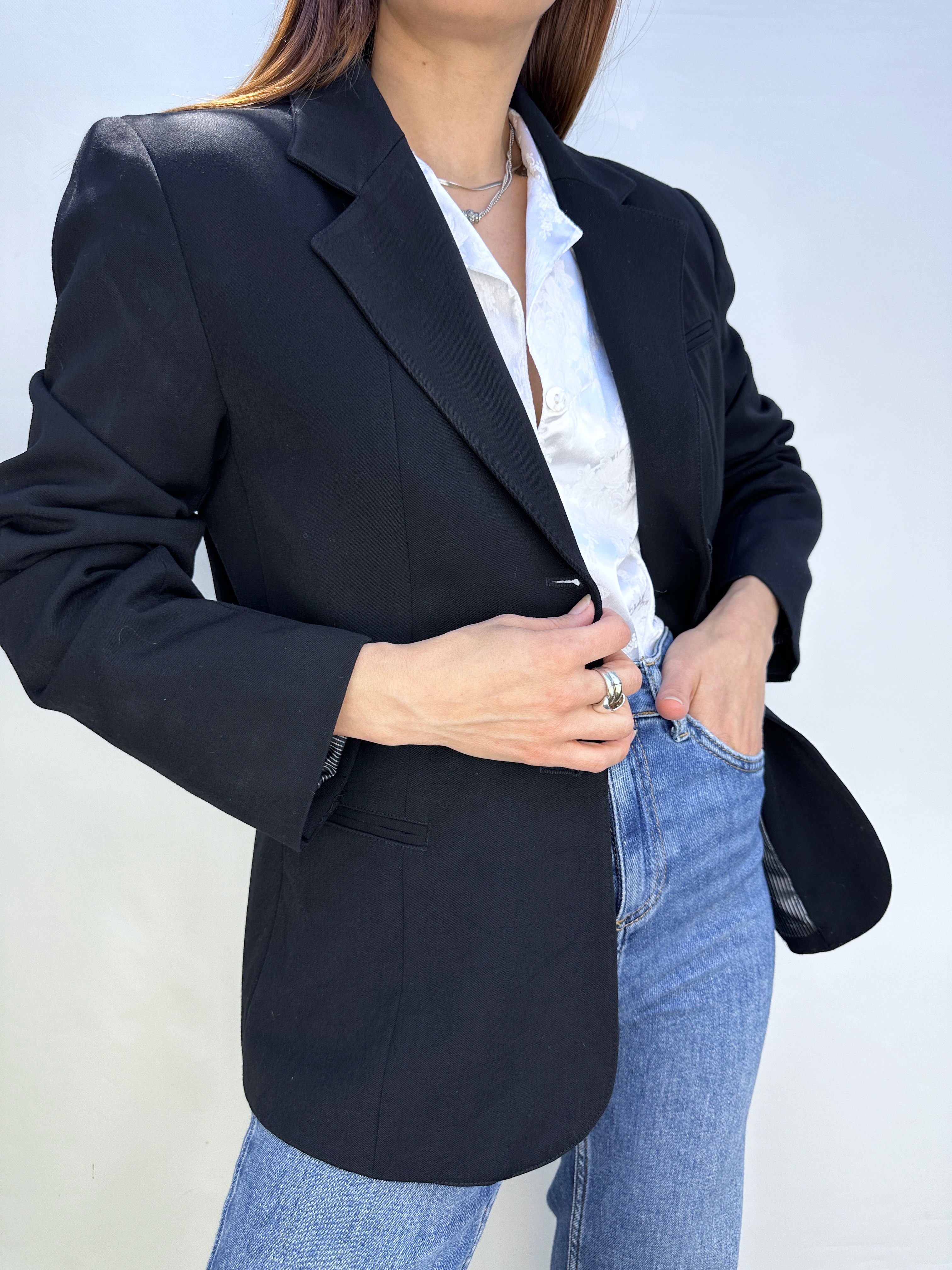 BLAZER BÁSICO NEGRO I M 1