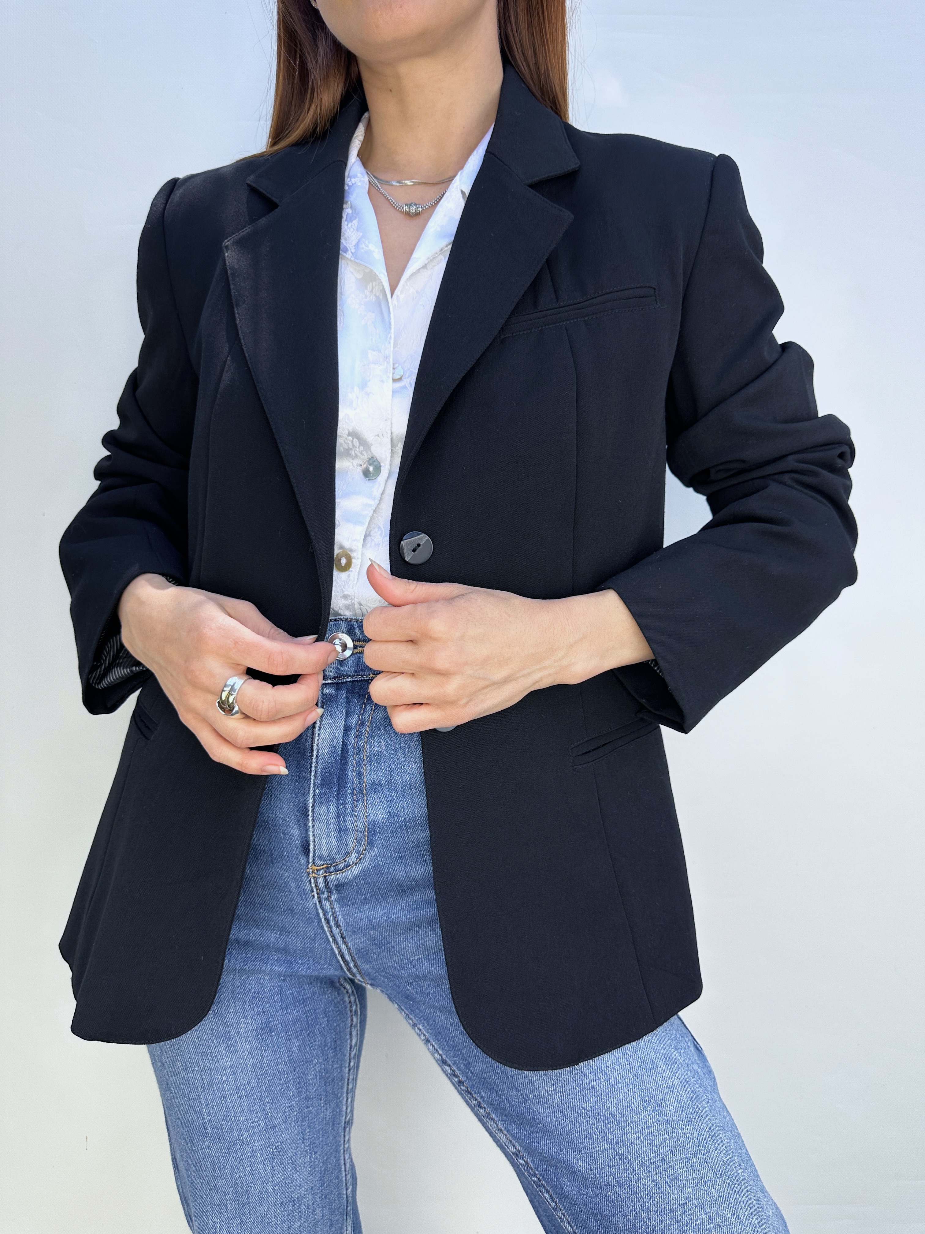 BLAZER BÁSICO NEGRO I M 4