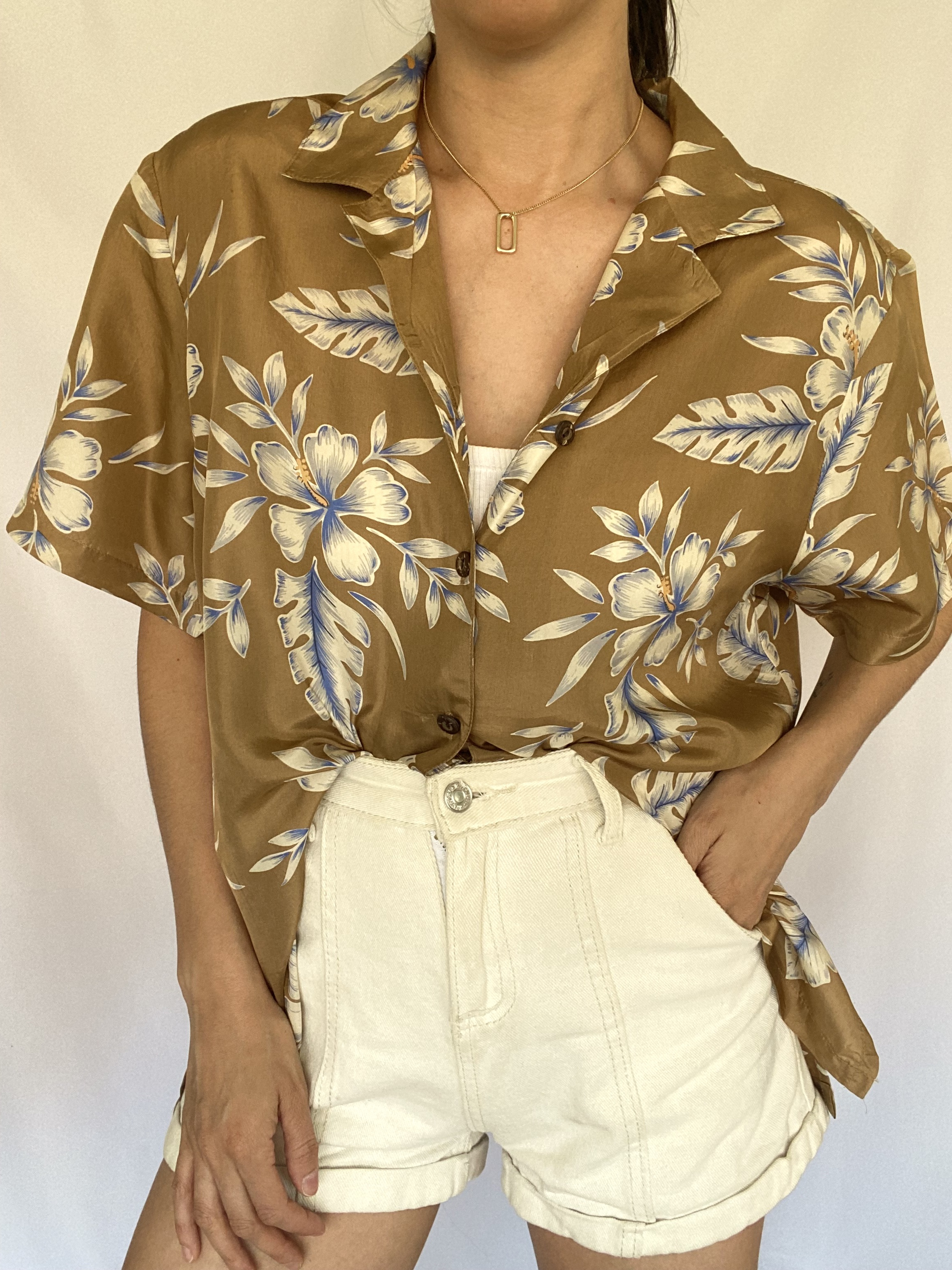 BLUSA SEDA HAWAII | M-L 4