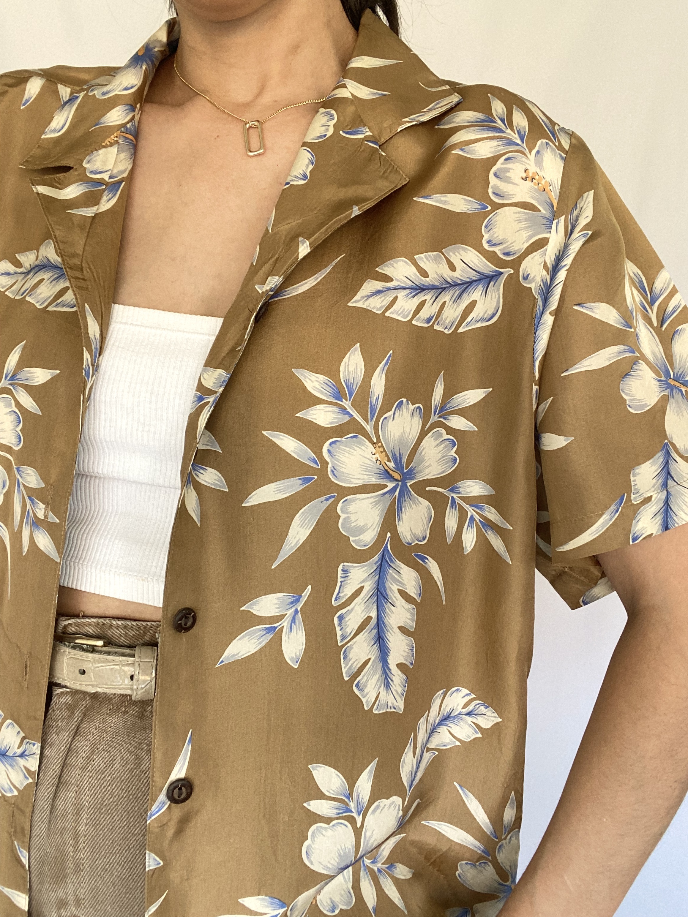 BLUSA SEDA HAWAII | M-L 10