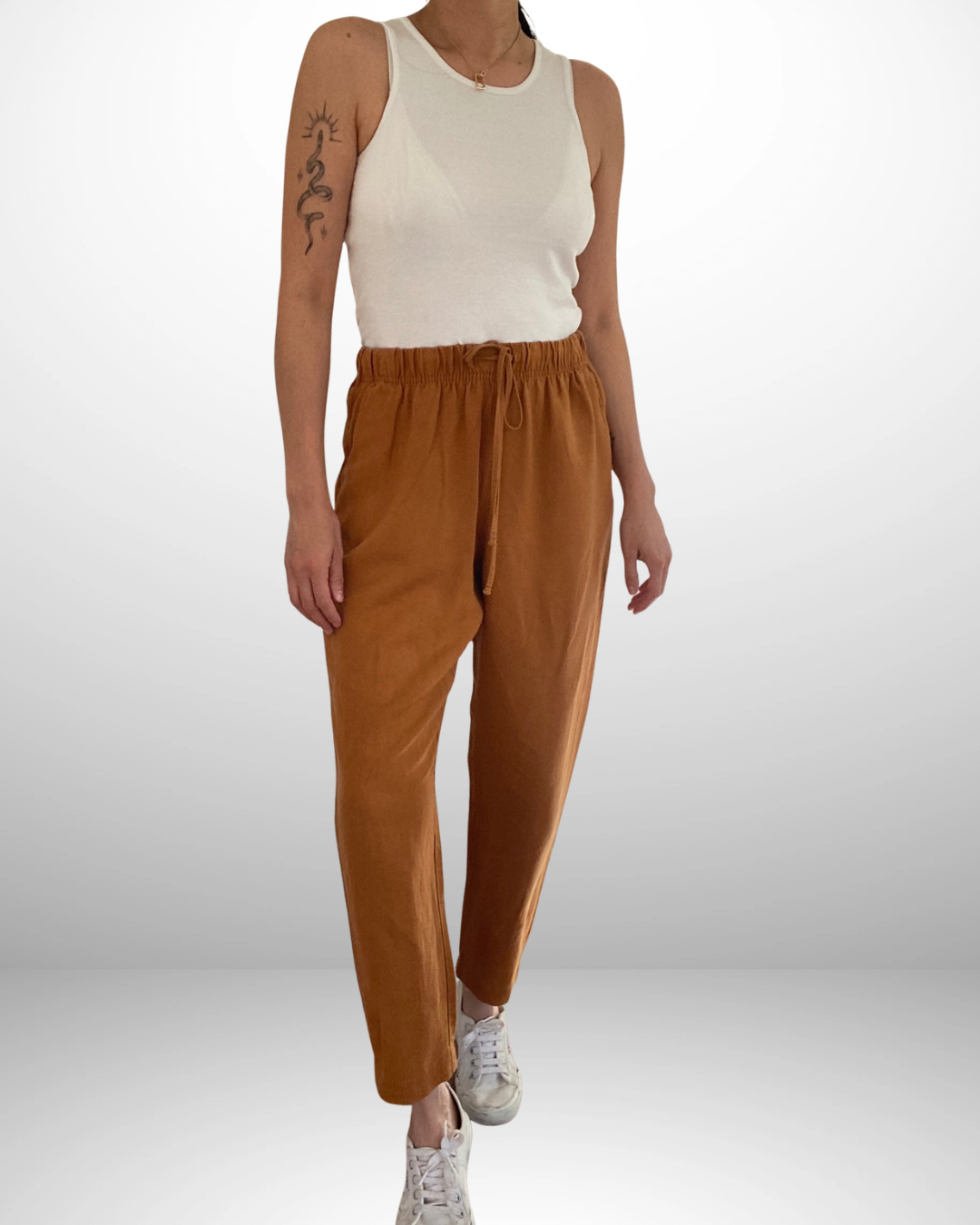 PANTALÓN TERRACOTA LINO BLEND | S 3