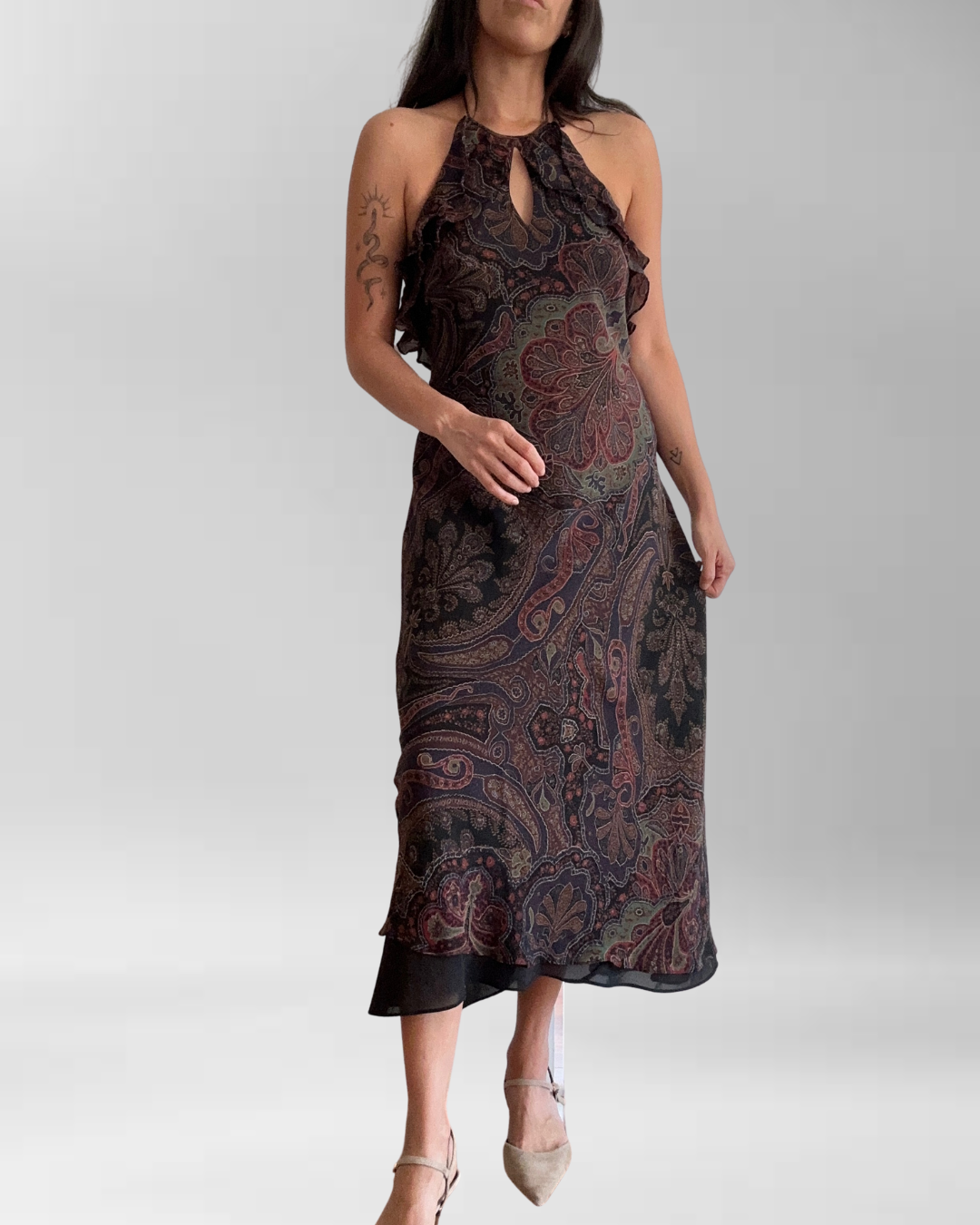 VESTIDO RALPH LAUREN | SEDA | M-L 1