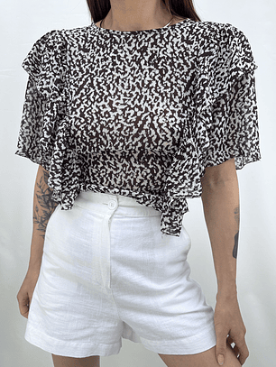 POLERA ANIMAL PRINT I S